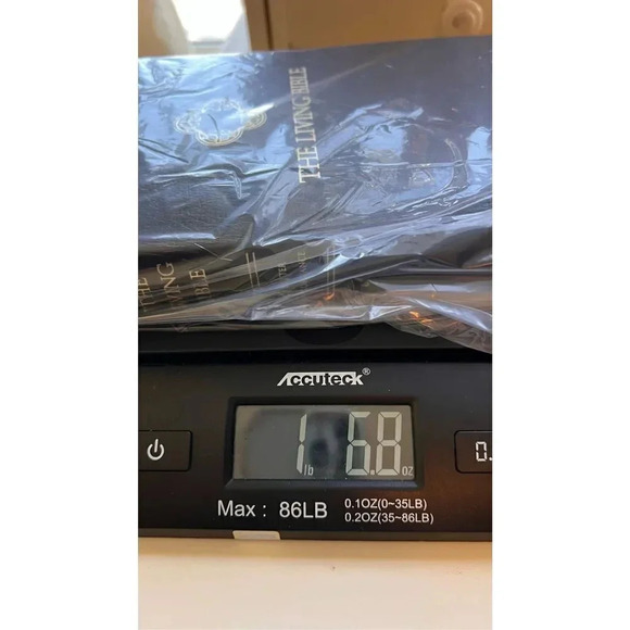 The Living Bible Red Letter Concordance Paraphrased Prayerbook Tyndale Hardcover - Picture 11 of 12